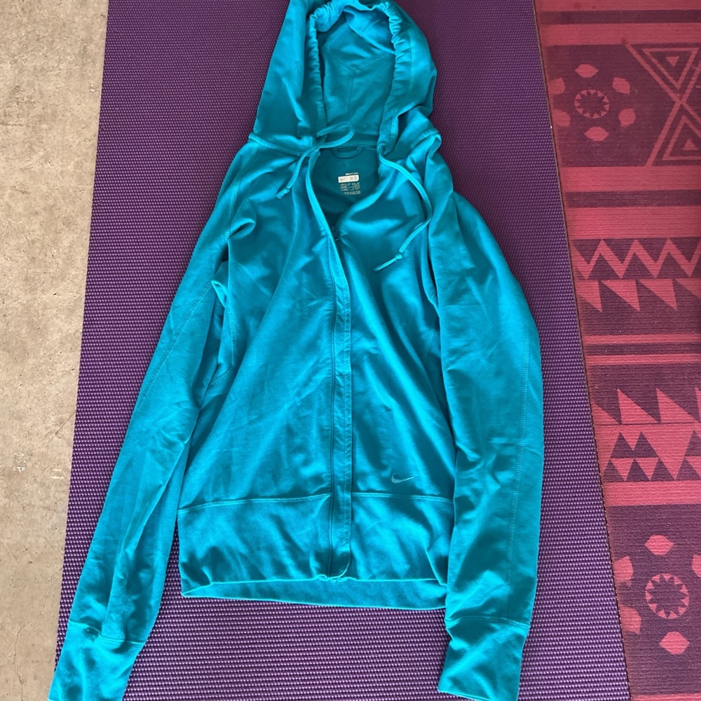 Nike Turquoise Hoodie
